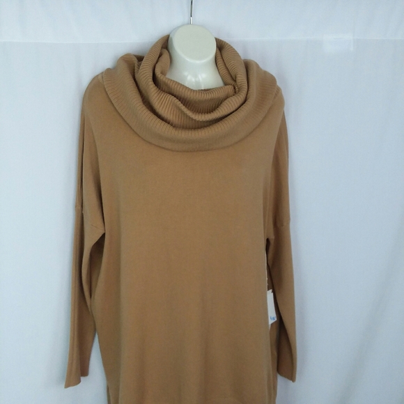 5 For $20.00 Dreamers by Debut Ribbed Foldover Neckline/Off Shoulder Sweater - Picture 3 of 12